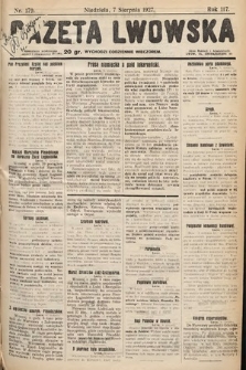 Gazeta Lwowska. 1927, nr 179
