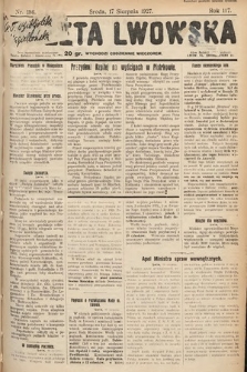 Gazeta Lwowska. 1927, nr 186
