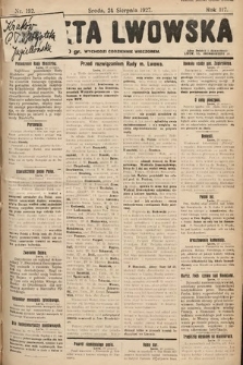 Gazeta Lwowska. 1927, nr 192