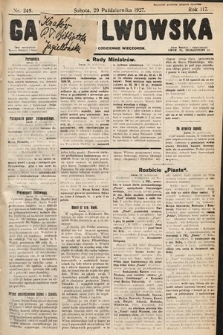 Gazeta Lwowska. 1927, nr 249