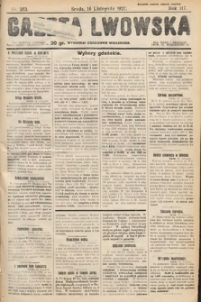 Gazeta Lwowska. 1927, nr 263