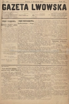 Gazeta Lwowska. 1927, nr 281