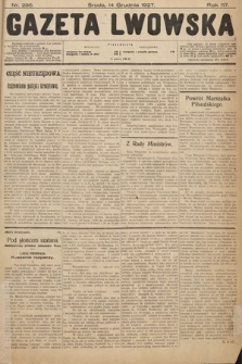 Gazeta Lwowska. 1927, nr 286