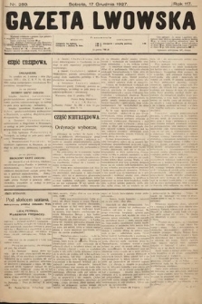 Gazeta Lwowska. 1927, nr 289