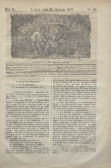Włościanin.R.2, nr 23 (1 grudnia 1870)