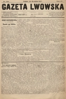 Gazeta Lwowska. 1927, nr 294