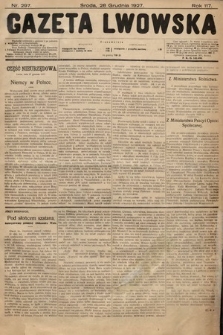 Gazeta Lwowska. 1927, nr 297