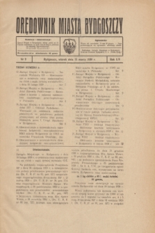 Orędownik Miasta Bydgoszczy. R.54, nr 2 (15 marca 1938)