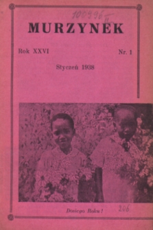 Murzynek.R.26, nr 1 (styczeń 1938)