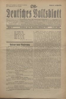 Ost-Deutsches Volksblatt.Jg.9, Folge 2 (12 Hartung [Jänner] 1930) = Jg.23 + dod.
