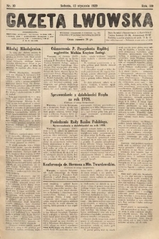 Gazeta Lwowska. 1929, nr 10