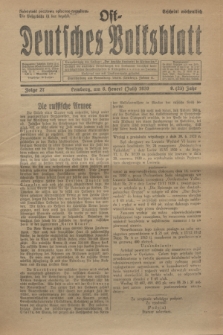 Ost-Deutsches Volksblatt.Jg.9, Folge 27 (6 Heuert [Juli] 1930) = Jg.23 + dod.