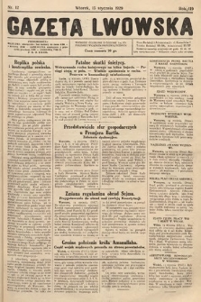 Gazeta Lwowska. 1929, nr 12
