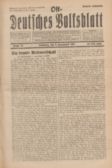 Ost-Deutsches Volksblatt.Jg.10, Folge 10 (8 Lenzmond [März] 1931) = Jg.24