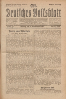 Ost-Deutsches Volksblatt.Jg.10, Folge 19 (10 Wonnemond [Mai] 1931) = Jg.24