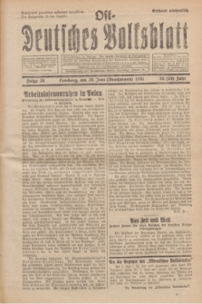 Ost-Deutsches Volksblatt.Jg.10, Folge 26 (28 Brachmond [Juni] 1931) = Jg.24
