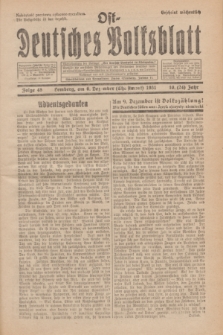 Ost-Deutsches Volksblatt.Jg.10, Folge 48 (6 Christmond [Dezember] 1931) = Jg.24