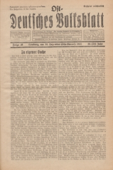 Ost-Deutsches Volksblatt.Jg.10, Folge 49 (20 Christmond [Dezember] 1931) = Jg.24