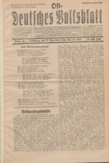 Ost-Deutsches Volksblatt.Jg.10, Folge 50 (27 Christmond [Dezember] 1931) = Jg.24