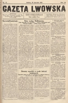 Gazeta Lwowska. 1929, nr 22