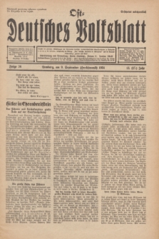 Ost-Deutsches Volksblatt.Jg.13, Folge 36 (9 Herbstmond [September] 1934) = Jg.27 + dod.