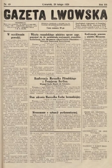 Gazeta Lwowska. 1929, nr 49