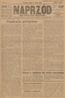 Naprzód : organ Polskiej Partji Socjalistycznej. 1923, nr 55