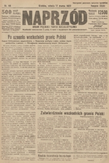 Naprzód : organ Polskiej Partji Socjalistycznej. 1923, nr 68