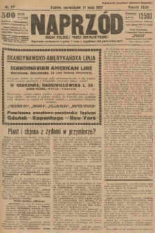 Naprzód : organ Polskiej Partji Socjalistycznej. 1923, nr 117
