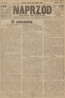 Naprzód : organ Polskiej Partji Socjalistycznej. 1923, nr 149