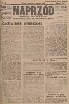 Naprzód : organ Polskiej Partji Socjalistycznej. 1923, nr 185