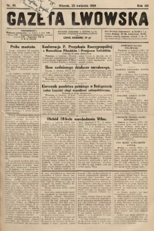 Gazeta Lwowska. 1929, nr 94