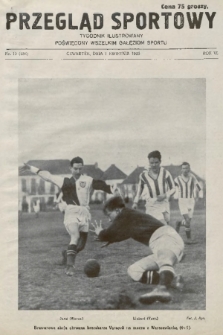 Przegląd Sportowy : tygodnik ilustrowany, poświęcony wszelkim gałęziom sportu. 1926, nr 13 |PDF|