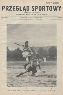 Przegląd Sportowy : tygodnik ilustrowany, poświęcony wszelkim gałęziom sportu. 1926, nr 24 |PDF|