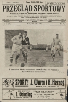 Przegląd Sportowy : tygodnik ilustrowany, poświęcony wszelkim gałęziom sportu 1924, nr 17 |PDF|