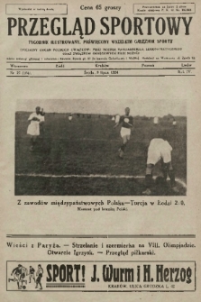 Przegląd Sportowy : tygodnik ilustrowany, poświęcony wszelkim gałęziom sportu 1924, nr 27 |PDF|