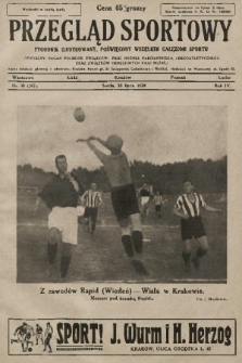 Przegląd Sportowy : tygodnik ilustrowany, poświęcony wszelkim gałęziom sportu 1924, nr 30 |PDF|