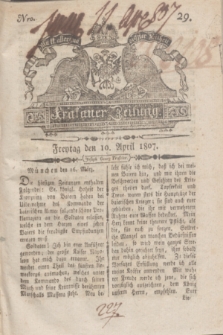 Krakauer Zeitung.1807, Nro. 29 (10 April) + dod.