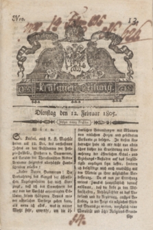 Krakauer Zeitung.1805, Nro. 13 (12 Februar) + dod.