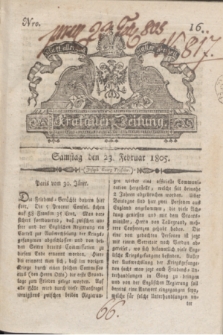 Krakauer Zeitung.1805, Nro. 16 (23 Februar) + dod.