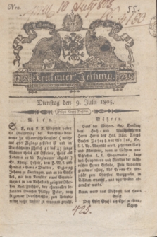 Krakauer Zeitung.1805, Nro. 55 (9 Julii) + dod.
