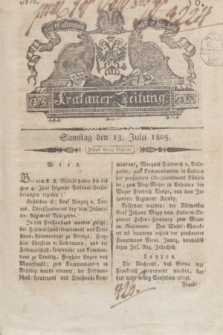 Krakauer Zeitung.1805, Nro. 56 (13 Julii) + dod.