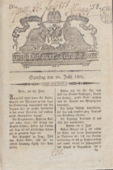 Krakauer Zeitung.1805, Nro. 58 (20 Julii) + dod.
