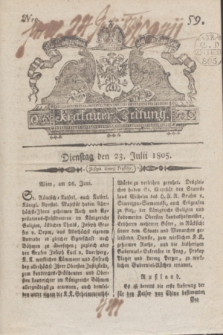 Krakauer Zeitung.1805, Nro. 59 (23 Julii) + dod.