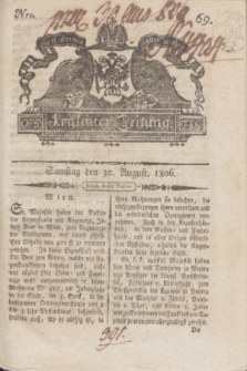 Krakauer Zeitung.1806, Nro. 69 (30 August) + dod.