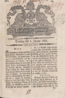 Krakauer Zeitung.1808, Nr. 2 (5 Januar) + dod.
