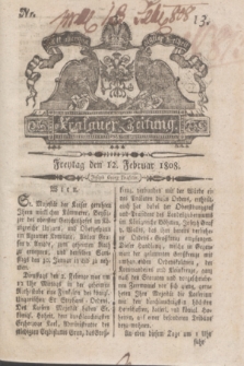 Krakauer Zeitung.1808, Nr. 13 (12 Februar) + dod.