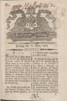 Krakauer Zeitung.1808, Nr. 21 (11 März) + dod.