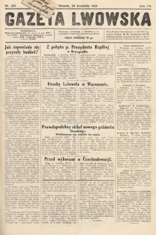 Gazeta Lwowska. 1929, nr 219