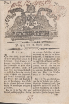 Krakauer Zeitung.1808, Nr. 30 (12 April) + dod.